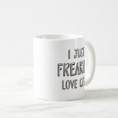 Ich liebe Katzen Kaffeetasse (VorderseiteRechts)