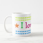 Ich Liebe Katzen Kaffeetasse (Links)
