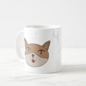 Ich Liebe Katzen Kaffeetasse (Vorderseite Links)