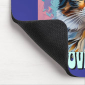 Ich Liebe Katzen! Mousepad (Ecke)