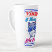 Ich liebe Katzen, nicht Menschen Milchtasse (Linke Ecke)