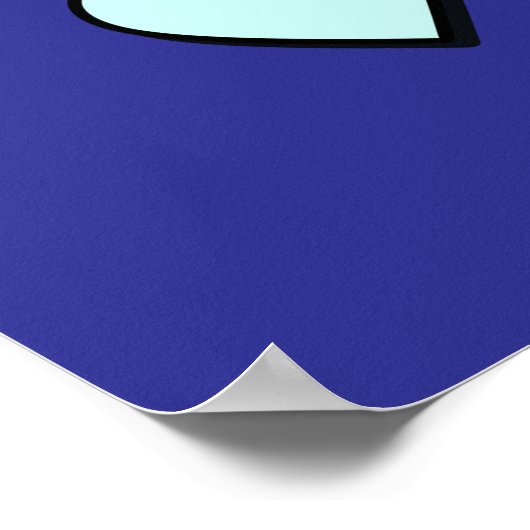 Ich Liebe Katzen! Poster (Ecke)