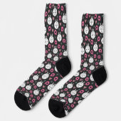Ich liebe Katzen Socken (Linkes Detail)