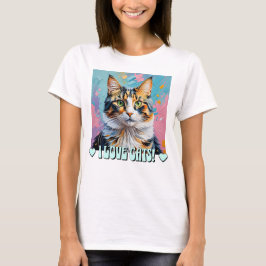 Ich Liebe Katzen! T-Shirt