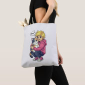 Ich liebe Katzen Tasche (Von Nahem)