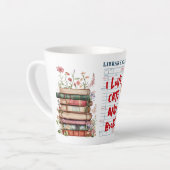 Ich liebe Katzen und Bücher Milchtasse (Linke Ecke)