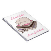 Ich Liebe Katzen und ein gutes Buch (Rechte Seite)