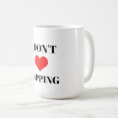 Ich liebe kein Nickerchen Lustiger Valentinstag He Kaffeetasse (VorderseiteRechts)