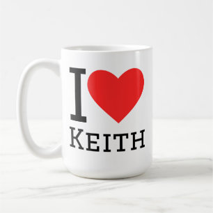 Ich liebe Keith Kaffeetasse
