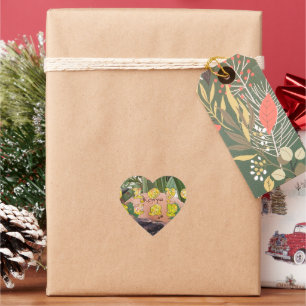 Ich liebe Kenia Hakuna Matata Geschenke Herz-Aufkleber