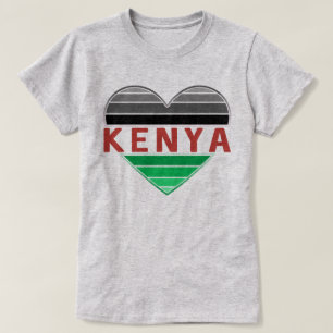 Ich Liebe Kenia, Kenias Herz T-Shirt