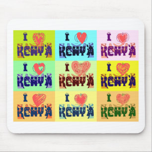 Ich liebe Kenia.png Mousepad