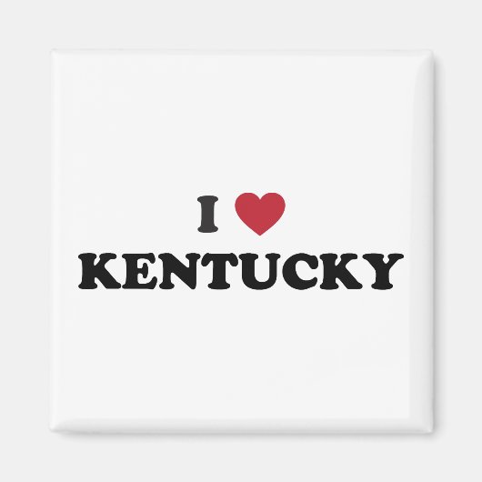 Ich liebe Kentucky Magnet (Vorne)