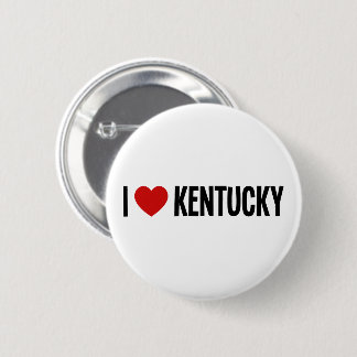 Ich liebe Kentucky Runde Knöpfe Button