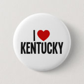Ich liebe Kentucky Runde Knöpfe Button (Vorderseite)