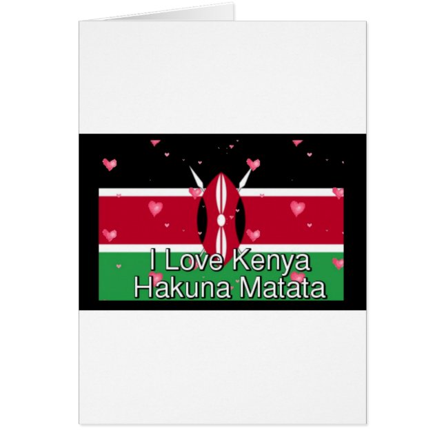 Ich Liebe! Kenya Hakuna Matata (Vorne)