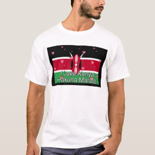 Ich Liebe! Kenya Hakuna Matata T-Shirt