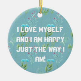 Ich Liebe Keramik Ornament