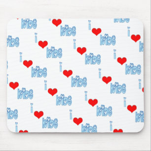 Ich liebe Kinder-Mauspads Mousepad