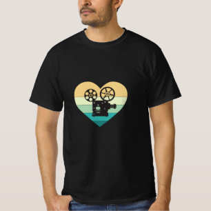 Ich liebe Kino Retro Filmprojektor T-Shirt