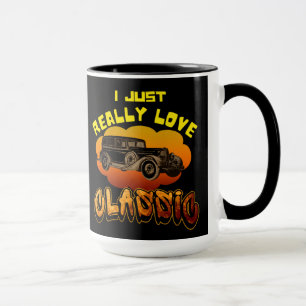 ich liebe Klassiker einfach wirklich Tasse
