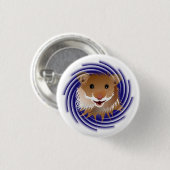 Ich liebe kleine Hamster Button (Vorne & Hinten)