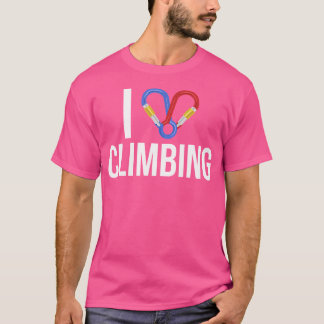 Ich liebe Klettern T-Shirt