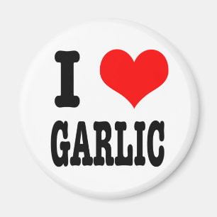 ICH LIEBE KNOBLAUCH MAGNET