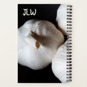 Ich Liebe Knoblauch mehr als Menschen Fotografie R Notizblock (Rückseite)