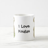 Ich liebe Koalas Kaffeetasse (Mittel)