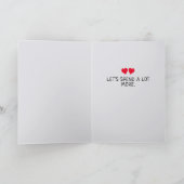 Ich Liebe Koalaty Zeit mit dir zu verbringen Gruß Karte (Innenseite)