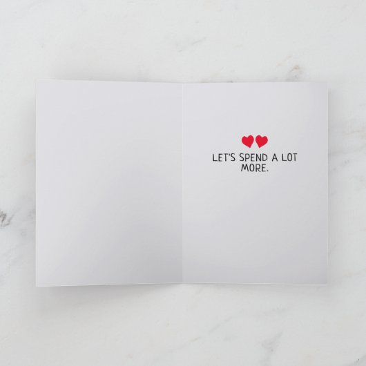 Ich Liebe Koalaty Zeit mit dir zu verbringen Gruß Karte (Innenseite)