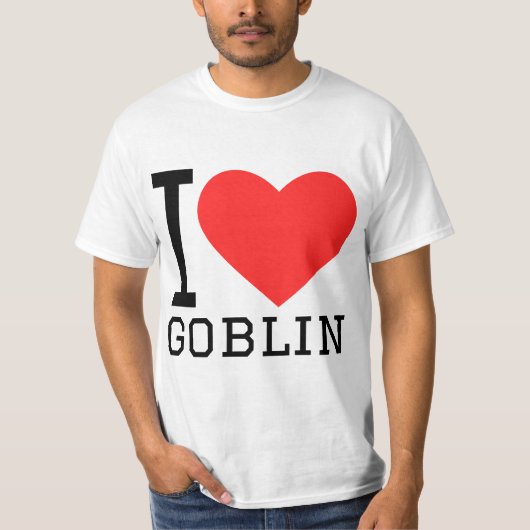 Ich liebe Kobold T-Shirt (Vorderseite)