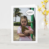 Ich Liebe Kokosnuss Karte (Gelbe Blume)