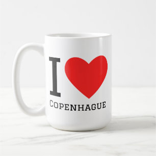 Ich liebe Kopenhagen Kaffeetasse