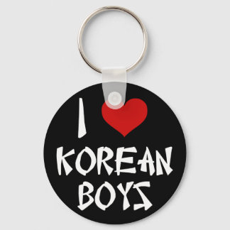 Ich Liebe koreanische Jungs Schlüsselanhänger
