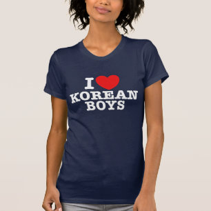 Ich Liebe koreanische Jungs T-Shirt