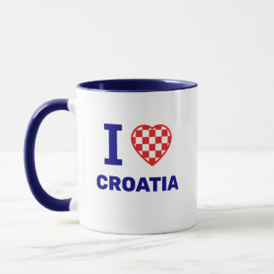 Ich liebe Kroatien Tasse