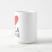 Ich liebe Kuala Lumpur Kaffeetasse (Mittel)