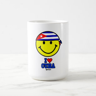 ICH LIEBE KUBA KAFFEETASSE
