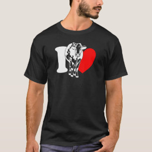 Ich liebe Kühe - Lustiger Landwirt, Rinderzüchter, T-Shirt