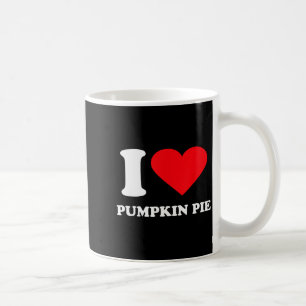 Ich liebe Kürbis E I Heart Kürbis E Kaffeetasse