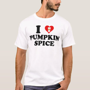 Ich liebe Kürbisgewürz T-Shirt