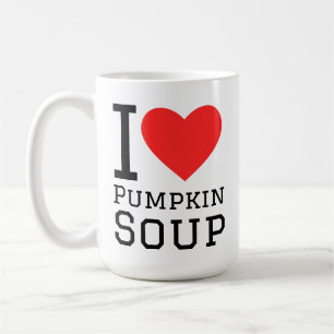 Ich liebe Kürbissuppe Kaffeetasse