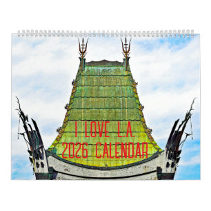Ich liebe L.A. 2026 Kalender