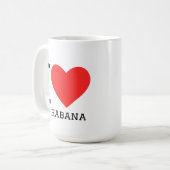 Ich liebe La Habana Kaffeetasse (Vorderseite Links)