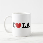 Ich liebe LA Kaffeetasse (Links)