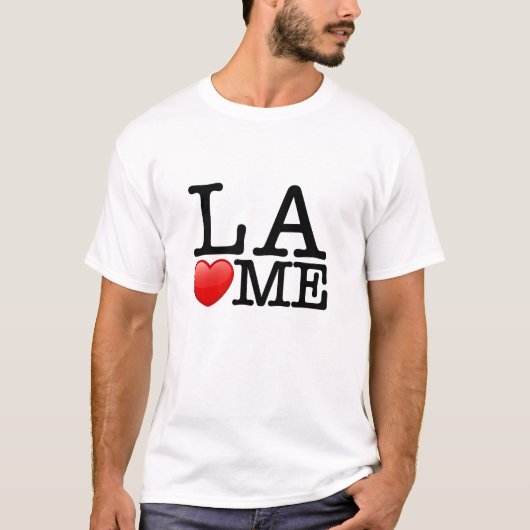 Ich Liebe LA, Los Angeles Lieben mir T-Shirt (Vorderseite)
