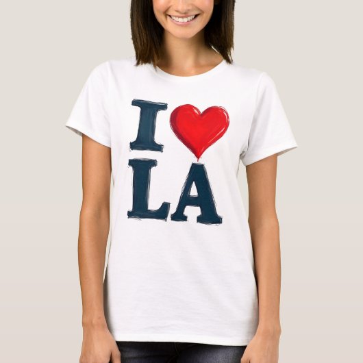 Ich liebe LA T-Shirt (Vorderseite)