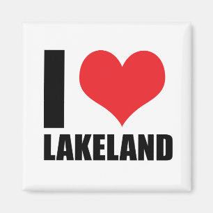 Ich liebe Lakeland Magnet